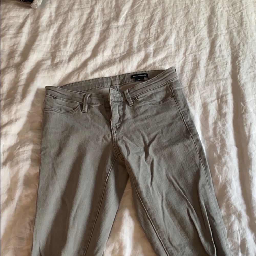 Club Monaco grey skinny jeans